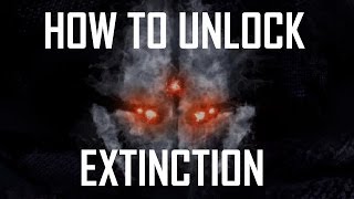 Call of duty: Ghost - How to unlock EXTINCTION mode
