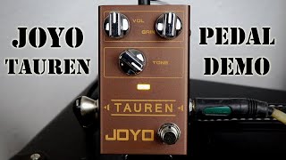 Video thumbnail for Joyo R-01 Tauren Overdrive - Guitar Pedal Demo by SRGuitar