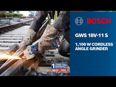 Шліфмашина Bosch Professional GWS 18V-11S (0.601.9N4.003)