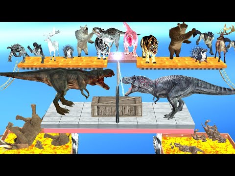 Mammal Animal Revolt|Which Animals vs Dinosaurs vs Reptiles  Battle Simulator|Arbs tv