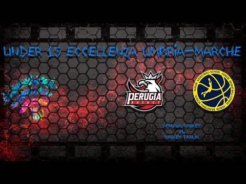 Under 15 Eccellenza Umbria-Marche 2021-2022 - Perugia Basket vs. Basket Fanum