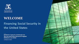 Financing Social Security in the United States