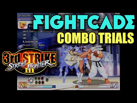 How to Play Third Strike Combo Trials in Fightcade 2