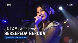 Download lagu JKT48 - Bersepeda Berdua (Futari Nori no Jitensha) (Lirik) | Pajama Drive 08 Juni 2025 mp3 Download lagu JKT48 - Bersepeda Berdua (Futari Nori no Jitensha) (Lirik) | Pajama Drive 08 Juni 2025 mp3