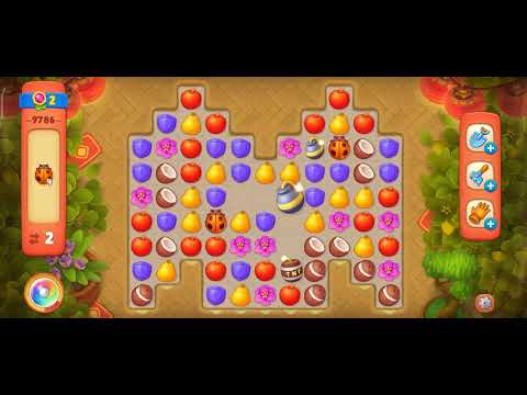 Gardenscapes level 9786 Hard level (+5moves)