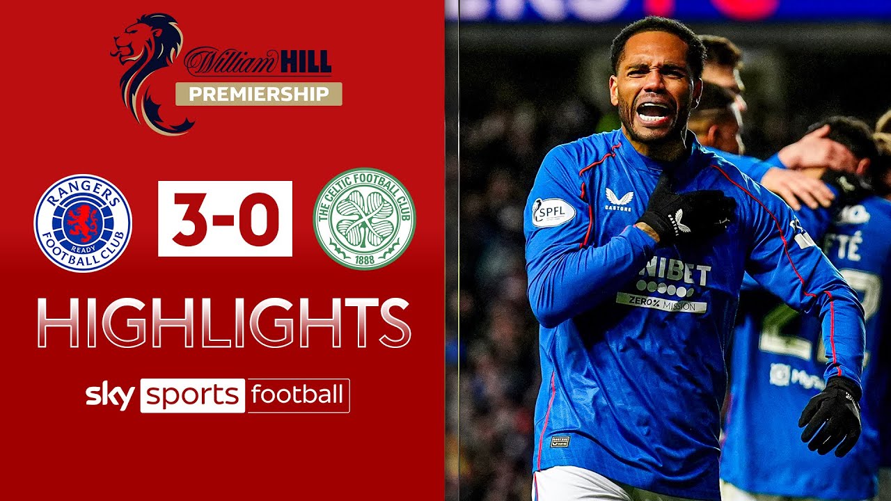 Rangers inflict Celitc's first defeat of the season! | Rangers 3-0 Celtic | Highlights