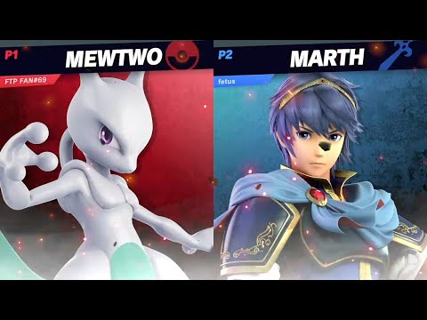 Gramer (Mewtwo) vs fetus (Marth) - Pool 3 Round Robin - For The Community - Beta Test