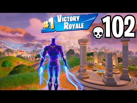 104 Elimination BLACK PANTHER Solo vs Squads WINS Full Gameplay (NEW FORTNITE CHAPTER 5 SEASON 2)!