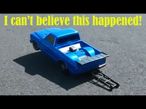 Traxxas Drag Slash high speed pinion install and this happened