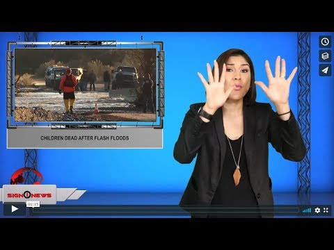 Children dead after flash floods (ASL - 12.1.19)
