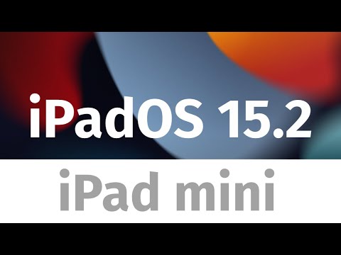 How do I update my iOS 15.2 on my iPad mini | iPadOS 15.2