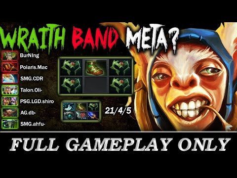 Early items with 4 Wraith Band, Wraith Band is Back to Meta Again ??? - Full Gameplay Meepo #292