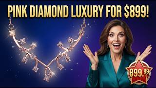 Download lagu Lab Grown Pink Diamond Vines Necklace 18K Vermeil RG 1.00ctw mp3