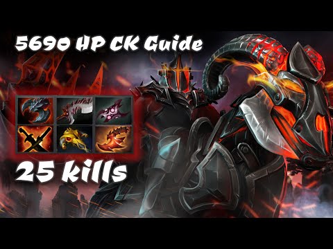Dota 2 7.29D Chaos Knight Guide!5690 hp 25kills no one can stop him!!!