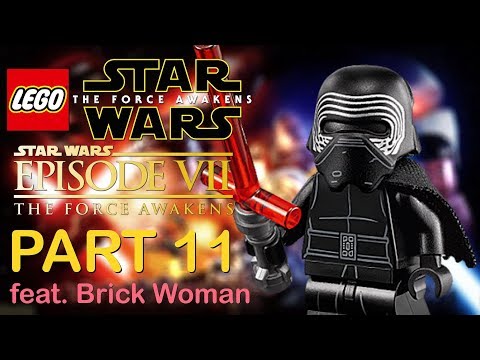 LEGO Star Wars The Force Awakens Walkthrough Part 11 - The Finale (feat. Brick Woman)