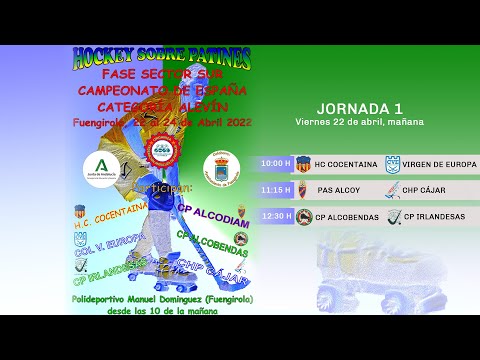 Jornada 1 - Fase Sector Nacional Sur alevín