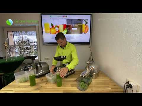 Entsafter Test 5 für Selleriesaft nach Anthony William | Rhino byZoo vs. Omega 8228 vs. AngelJuicer