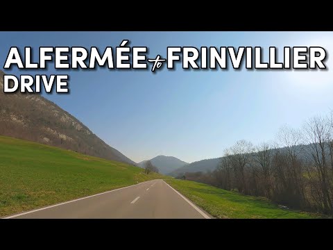 Alfermée to Frinvillier | Mountain Road | Scenic Drive - Switzerland
