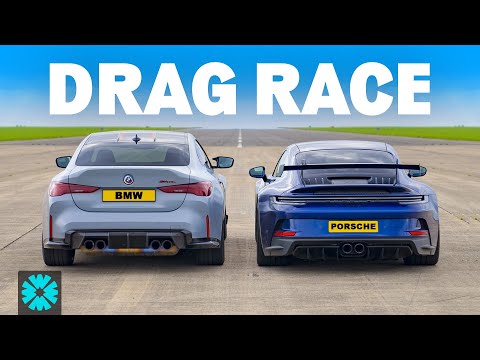 BMW M4 CSL v Porsche 911 GT3