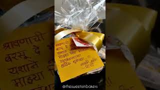 Rakshabandhan Special Hamper l Customised l The Sweet Sin Bakers