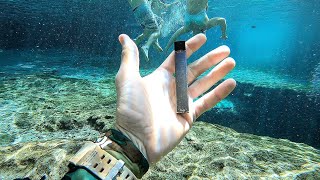 I Found a JUUL Underwater in the River While Searching for Lost Valuables! (Underwater Finds)