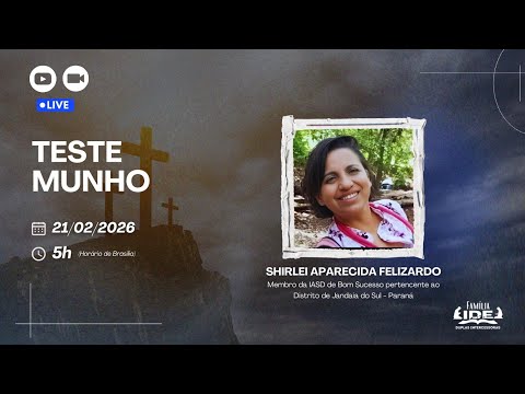 Sábado #21/02/2026 - Testemunho: Shirlei Felizardo - IASD Bom Sucesso - Paraná