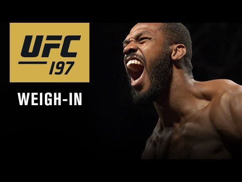 UFC 197: Official Weigh-in