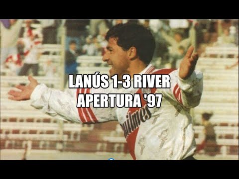 LANÚS 1-3 RIVER (1997) - TORNEO APERTURA