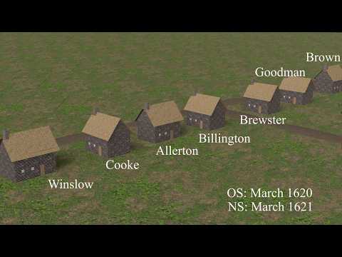 Mayflower Pilgrims, Part 4: Accord with Massasoit, 1621 | Journey to Sowams | Squanto, Samoset