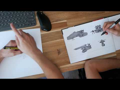 Livestream Sketching with Darren Quach