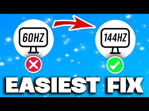 How To Fix 144Hz Monitor Only Showing 60Hz (2024)