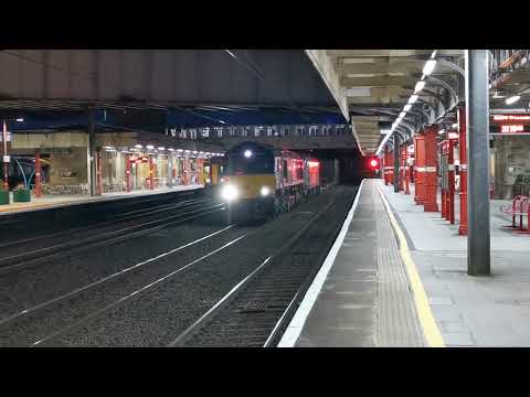 66433 with 88007 dit 4s45 Daventry - Mossend Yard, 11th July 2022