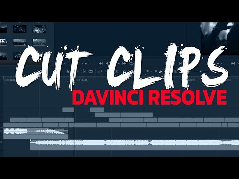 How to cut clips in DaVinci Resolve 18 Tutorial for Beginners