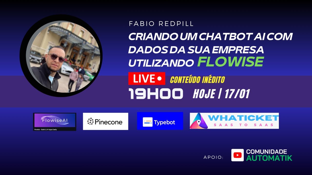 Criando um chatbot AI com dados da sua empresa utilizando FLOWISE