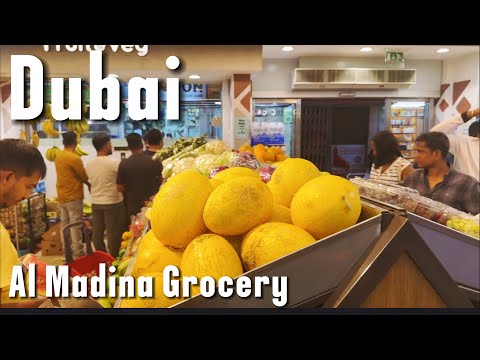 Dubai Market Walk | Al Ras to Naif | Fresh Madina Grocery, Fruits & Vegetables Tour 2025