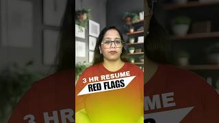 Resume Red Flags YOU Need to Fix NOW? #shorts