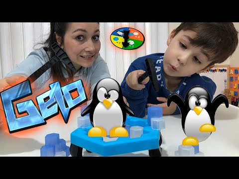 JOGO PINGUIM NUMA FRIA - Quem deixar o pinguim cair, entra numa fria!!