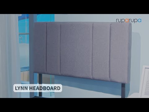 Gambar Informa 160x200 cm Lynn Headboard Tempat Tidur - Abu-Abu