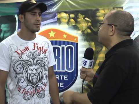 Guilherme Cadena vai lutar o MMA Fight Show 3 em Itaboraí. Diário TV: 27-08-13