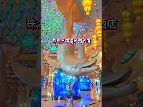 珠海長隆橫琴灣酒店開箱！遇見超親人海豚｜海豚主題房、水世界一次玩