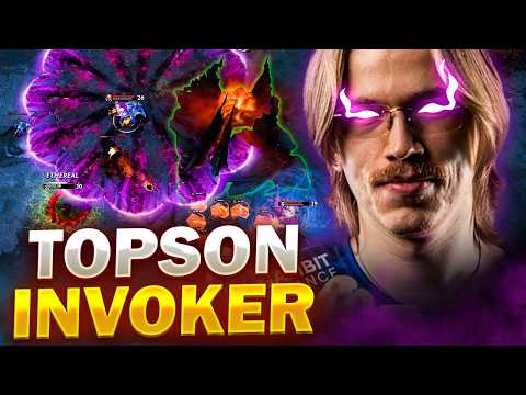 TOPSON INVOKER IS BACK !!
