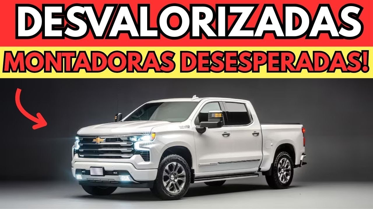 PICAPES QUE ESTÃO ENCALHADAS E PREJUDICANDO MUITO AS MONTADORAS – ESTÃO DESESPERADAS!