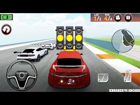 Drive for Speed Simulator: Edison Red Car Driving Simulator Missions 18, 19, & 20 - Android GamePlay