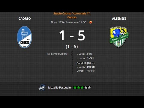 Caorso VS Alsenese 1 - 5