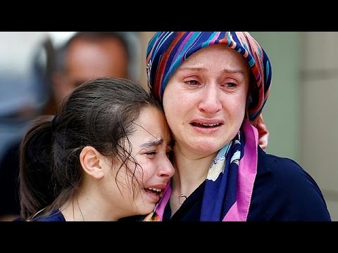 تركيا في حداد واردوغان يعد بالتغلب على الإرهاب