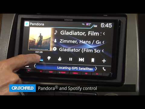 Kenwood DNX874S Display and Controls Demo | Crutchfield Video