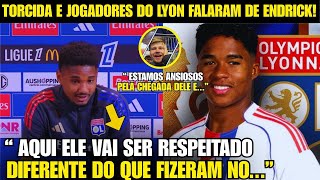 🚨NOSSA! OLHA A REAÇÃO DA TORCIDA E JOGADORES DO LYON AO EMPRESTIMO DE ENDRICK!