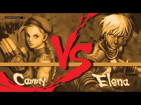 saruma1031 (Cammy) vs narikun (Elena) USF4 ranked match