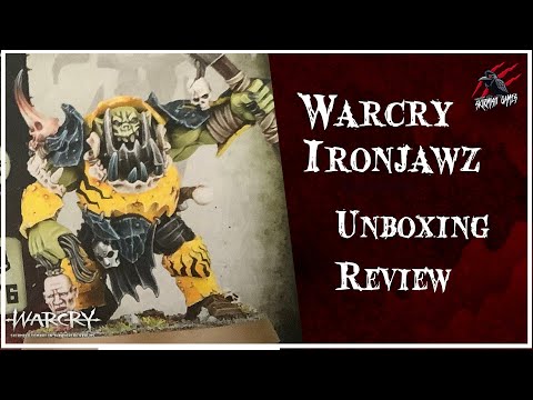 WARCRY IRONJAWZ UNBOXING REVIEW - Are The Iron Jaws The Warhammer Warcry Warband For You?