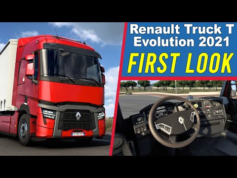 ETS2 Renault Truck T Evolution 2021 REVIEW 🚨 First Look NEW Renault Truck ᐅ ETS2 NEW TRUCK 2021